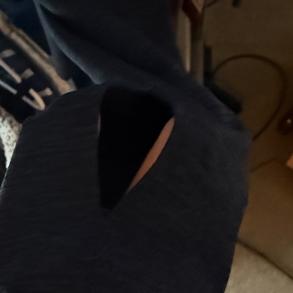 Reebok Men's Dark Blue 1/4 Zip Shirt XXL - Picture 6 of 6